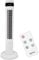 Igenix IGFD6035W Oscillating Digital Tower Fan, 35 Inch, Remote Control, 12 Hour Timer, 3 wind speed settings, Touch button control, Floor Standing for Home & Office, White