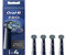Oral-B Pro Cross Action Aufsteckbürsten für elektrische Zahnbürste, Schwarz, 4 Stück