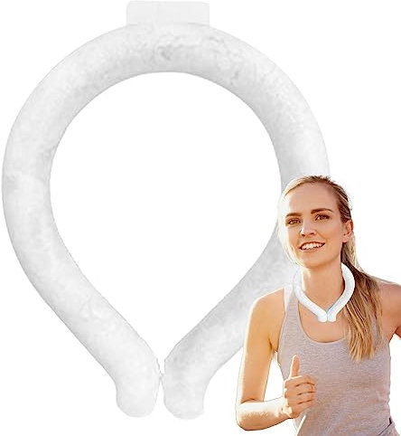 Tragbarer Kühlschlauch - Wiederverwendbare kühlende Halsbänder für heiße Sommer,Kühlgerät für Outdoor-Ausrüstung für Fitnessstudio, Schule, Konzerte, Reisen, Wandern, Camping Bexdug