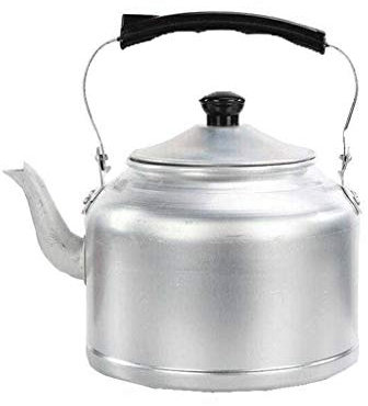 Olla de aluminio gruesa, hervidor de aluminio puro, estufa de carbón, estufa de Gas, botella de agua caliente, tetera, hervidor de café inoxidable, hervir Commemoration Day