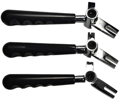 MiJob 3 Straight Hand Levers Accessories Black Color Handles ,Compatible For Vevor Soft Serve Ice Cream Machines Spare Parts