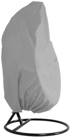 TIYGHI Oeuf Housse de Chaise Balançoire d'Extérieur Fauteuil Suspendu, Protection contre la Poussière de Coquille d'Œuf, Polyester Protection UV, Housse Universelle, Housse de Jardin Imperméable à la