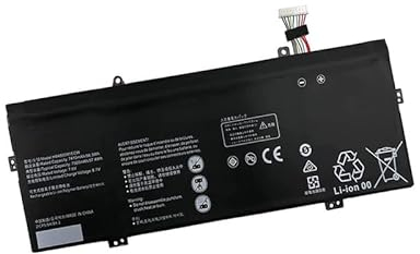 Qihangpower Ersatz HB4593R1ECW Akku für MateBook X Pro 13.9 2019, Matebook X Pro 2019 2ICP5/64/84-2 7410mAh,7.6V