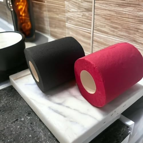 Toilettenpapier *BLACK And PINK *Duftend *Weich *2 lagig * 50 Rollen