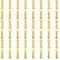 PATIKIL 50 Sets Chicago-Schrauben, M5x20mm Chicago-Schrauben Phillips-Bindeschrauben Bolzen Leder-Nieten Verbindungsstücke Stahl für Ledergürtel Scrapbook Fotoalben, Golden