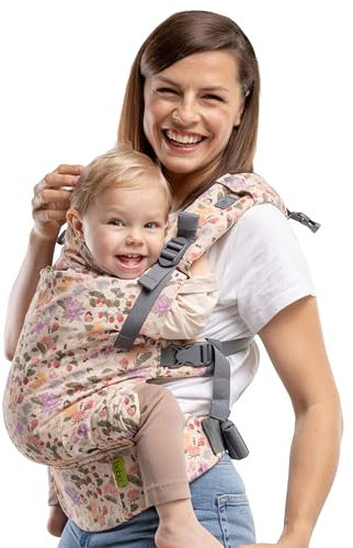 Boba X Porte-bébé de la naissance au tout-petit – Porte-bébé certifié adapté aux hanches, porte-bébé réglable pour nouveau-né dès la naissance, porte-bébé pour petits et grands enfants (Arcadia)