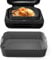 Wellavich Air Fryer Silicone Liners for Ninja FG551/DG551/IG651 Smart XL Indoor Grill, Rectangular Cooking Pot Liner, Reusable Silicone Baking Tray, Ninja Foodi Indoor Grill Accessories, Gray