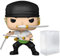 POP Anime: One Piece - Roronoa Zoro (Three Sword Style) Limited Edition Chase Funko Vinyl Figure (Bundled with Compatible Box Protector Case), Multicolored, 3.75 inches