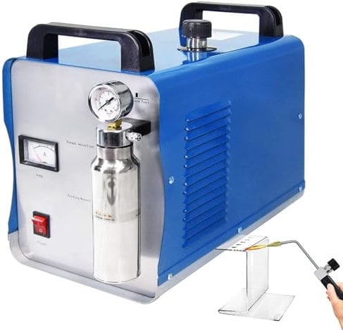 Portable Oxygen Hydrogen Water Welder Flame Generator, Acrylic Polishing Machine - Polisher Machine for Jewelry, Glass, Metal, Wood - DIY Flame Generator