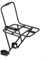 Fauhapyway Porte-bagages avant en alliage d'aluminium avec structure triangulaire pour VTT Noir