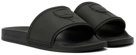 KARL LAGERFELD Kondo 2.0 Karl NFT Damen Black Slides, Schwarz , 39 EU