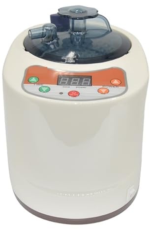 Sauna-Dampfgarer, Tragbarer 2-Liter-Sauna-Dampftopf, Generator for Dampfsaunen, Heim-Spa-Maschine zur Körperentgiftung fürs Badezimmer