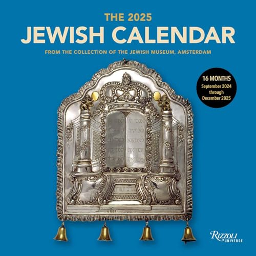 The Jewish Calendar 2024–2025 (5785) 16-Month Wall Calendar: Original Universe-Kalender [Mehrsprachig] [Kalender] (Wall-Kalender)