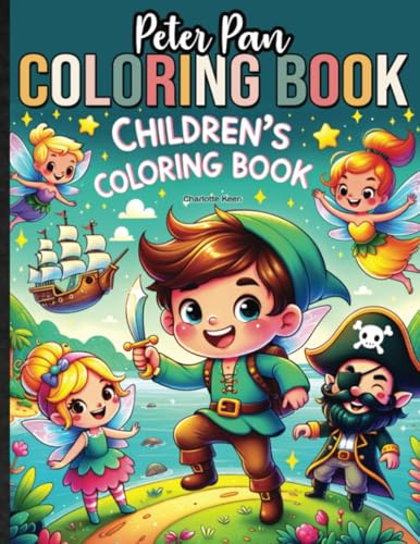 Peter Pan Colouring Book: Children's Coloring Book