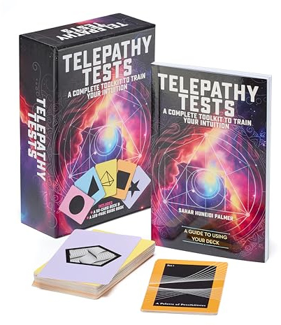 Telepathy Tests Book & Card Deck: A Complete Toolkit to Train Your Intuition (Arcturus Oracle Kits)