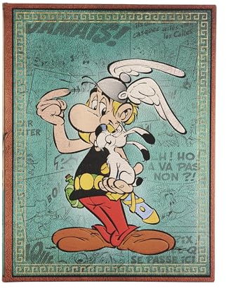 Asterix the Gaul (The Adventures of Asterix) Ultra Lined Hardback Journal (Elastic Band Closure)