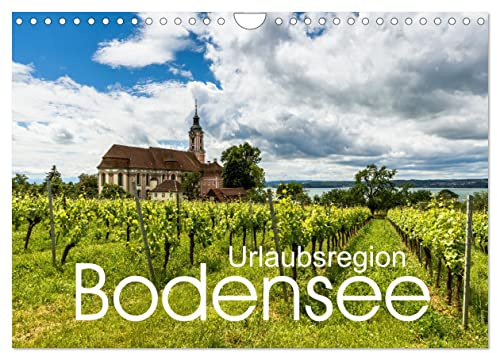 Urlaubsregion Bodensee (Wandkalender 2026 DIN A4 quer), CALVENDO Monatskalender: Ein fotografischer Streifzug entlang des Bodensees in Deutschland und der Schweiz. (CALVENDO Natur)