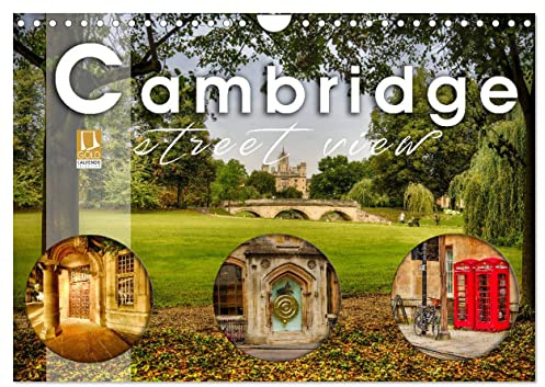 Cambridge street view (Wandkalender 2026 DIN A4 quer), CALVENDO Monatskalender: Cambridge - Hauptstadt der Grafschaft Cambridgeshire im Osten von ... zauberhafte Fotos eingefangen (CALVENDO Orte)