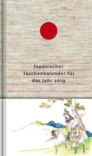Japanischer Taschenkalender für das Jahr 2019: Mit 53 Haiku von Matsuo Bashô und von seinen Meisterschülern