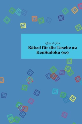 klein & fein Rätsel für die Tasche 22 KenSudoku 9x9