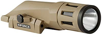 INFORCE WMLx Weapon Mounted Light 800 Lumens Gen 2 White Light Flat Dark Earth Body WX-06-1