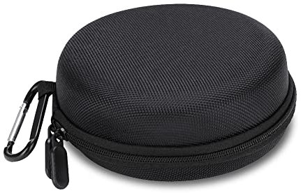 Eboxer Nylon Case Travel Carrying Storage Bag for B&O BeoPlay A1 Bluetooth Speaker with Carabiner, Portable, Wear-Resistant, Dirt-Resistant, Shock-Resistant and Anti-Fall - Black