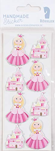 Rössler Papieraufkleber Fee Prinzessin
