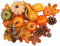winemana Künstliche Kürbisse, Herbstdekorationen für Zuhause, 50 Stück Herbstdekoration, 30 Herbstblätter, 10 Eicheln, 2 Tannenzapfen, 8 künstliche Kürbisse, Ernte, Bauernhaus, Tischdekorationsset