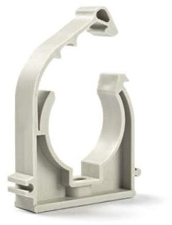 50 x Rohrclips Einfach 32mm Rohrbefestigung Rohrschelle Rohrhalter Clip