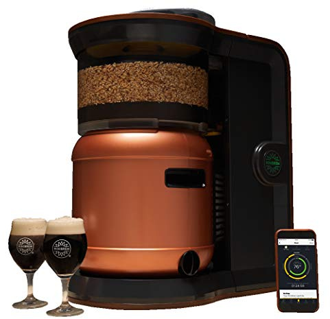 MiniBrew Craft Bierbrauautomat-Set für Hobbybrauer und Bierliebhaber—inklusive BasisStation, SmartKeg-Fass, Ständer, Zapfhahn und Co2-Verbindungsgliedern für eine einfache & selbstreinigende Maschine