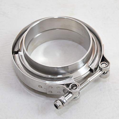 VBand Schelle + Anschweißringe 3 für Turbo 76mm Vr6 16V G60 S2