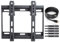 TV Wandhalterung für 23-42 Zoll (ca. 58-107cm) Flach & Curved LCD LED OLED Fernseher & TFT Monitor | Neigbar | Wand Halter Fernseher Halterung | VESA 75x75-200x200 | Schwarz