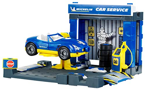klein Atelier Michelin avec Voiture à Construire, 3408 blue
