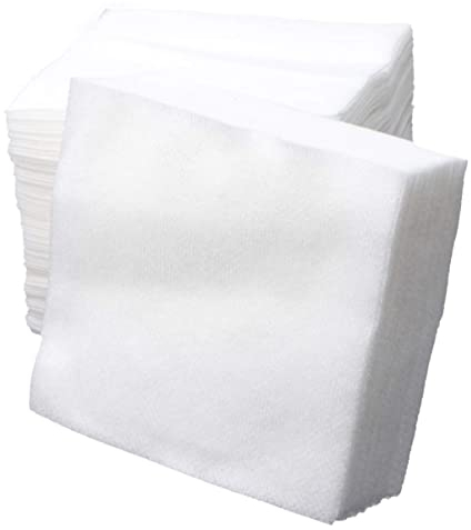 Healifty 200pcs Non Woven Gauze Sponge Gauze Pads Medical Skin Wound Care First Aid Supplies