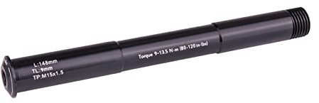 Amagogo MTB Hinterrad Steckachse Schnellspanner Nabe Umbau Spieß QR Adapter Fahrradzubehör - 15mm 148mm 1,5mm