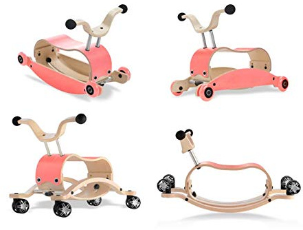 Wishbone Bike Mini FLIP Deluxe Bundle 3in1, Laufwagen, Rutschauto, Schaukel