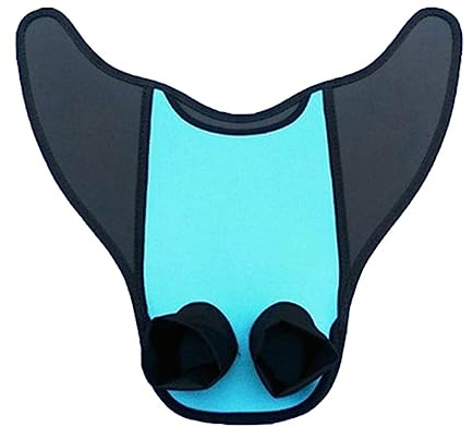 Pinne monofina a coda di nuoto monopezzo pinne da nuoto pinne da allenamento per bambini e adulti
