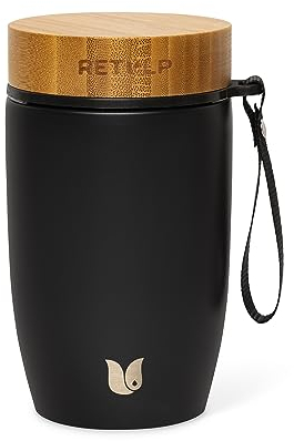 Retulp Lunchbecher - Big Mug - Night Black - 500 ml