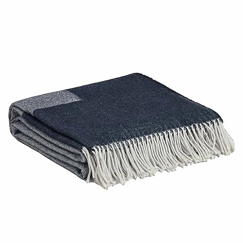 Gant Logo Throw, Evening Blue, 130x180