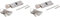 BGS Do it yourself 85280 - Cylindre de serrures de sécurité avec bouton, Multicolore, 80 mm (Lot de 2)