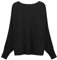 someday Damen Pullover | Strickpullover Taliya Detail Loose aus weichem Viskose Mix Black, 40