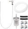 Udbrud Kraftstoff Standrohr set, Tankentnehmer mit 1 Ölfilter 1 Kraftstoffleitung 2 Verbindungsrohr 4 Schlauchschelle Standheizung Tank Kit für Eberspacher Webasto Heizsysteme Heizöl
