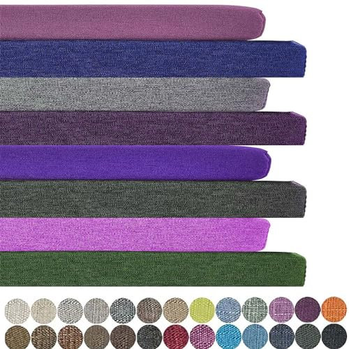 Outdoor Bankauflage 180x35x5cm Waschbar und Abnehmbar Sitzpolster für Gartenmöbel Terrasse Rutschfestes Innenkissen in Dunkelgrau