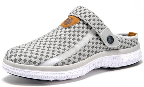 Sabots et Mules Homme Femme Respirant Chaussures de Jardin Chaussons D'Été | Antidérapantes, Confortables, Légères, Sandales de Plage, Pantoufles de Piscine