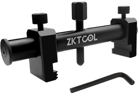ZKTOOL Universeller Kurbelwellen-Riemenscheiben-Abzieher-Satz | Für Lichtmaschinen Klimaanlagen und Wasserpumpen, Universeller 35-160MM Bereich für Kurbelwellen.