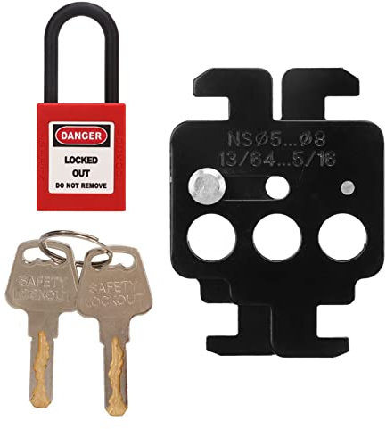 Verrouillage de Verrouillage du Disjoncteur en Acier SCHNEIDER TAGOUT SUSPENSION LOCATIVE POUR LES CARRETS SAPERS DES CIRCUITS, POUR la Gestion de L'équipement, de Nombreux Verrouillage de la