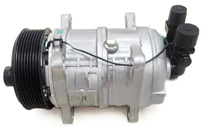 Car AC Compressor Zexel TM16 HD Air Conditioner For Universal Freezer Truck Carrier Thermo King Hubbard 10356120 8800022 PV8 Air Conditioning Compressor(12v)
