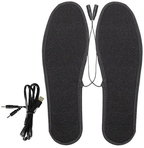 USB Heated Insoles | Foot Warmer for Outdoors,Intelligent Heated Insoles for Home, Skiing, Camping, Commuting, Workplace, Hunting, Hiking