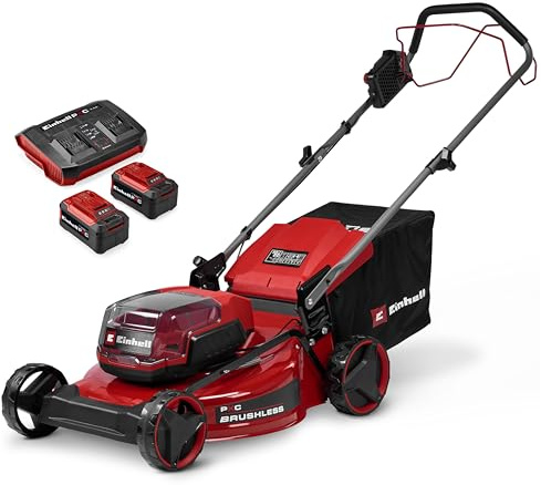 Einhell Tondeuse à Gazon sans Fil GC-CM 36/51 S Li BL (2x5,2Ah)