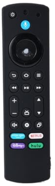1PCS Silicone Remote Case For 2023 Fire TV Stick 4K Max 2nd/Fire Omni Series/Fire 4-Series Cover(Black)